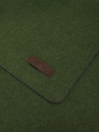 PROFLAX | Couverture - Plaid PROFLAX FLEECE 160x200cm Secret Grey | dunkelgrün